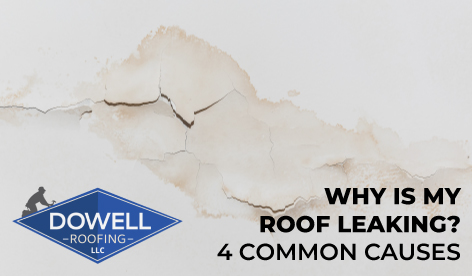 water stains on ceiling, Dowell Roofing, Murfreesboro Roofers